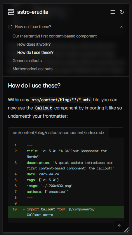 New TOC implementation (open)